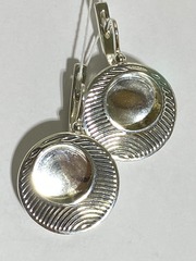 Муна (серьги из серебра)