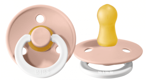 Соска-пустышка BIBS Colour Blush Glow 6-18 месяцев