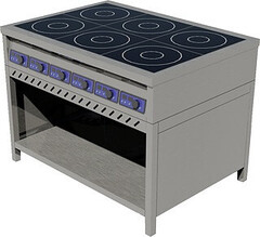 Индукционная плита ЦМИ ПИ-6 (закрытая)