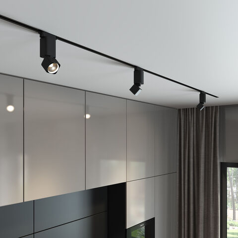 Трековый светодиодный светильник Elektrostandard Cubus 85516/01 10W 4200K черный