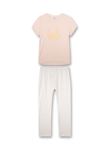 Пижама с коротким рукавом для девочки Sanetta 245546 38222