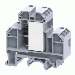 Двухуровневая клемма, винтовые зажимы проводника до 4 мм.кв. 32A/500Vсо схемой конфигурации RC