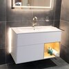 Villeroy&Boch Finion F030MTGF Тумба под раковину, Villeroy&Boch, Finion, ширина, мм-996, глубина, мм-498, высота, мм-591, тип установки-подвесной, форма мебели-прямоугольная, раковина-необходимо заказать, вырез под раковину-один, монтаж раковины-встр