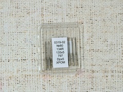 Иглы промышленные 0319-02 №80 134R, 10 игл