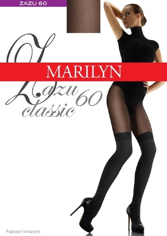 Колготки имитирующие чулки 20/60 DEN MARILYN ZAZU CLASSIC