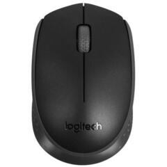 Мышь беспроводная Logitech M171, 1000dpi, черный, радиоканал, AA (910-004643)
