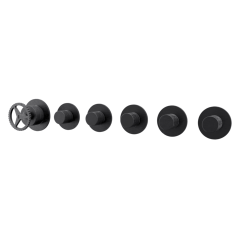 Remer CH98D5PWBCFP Смеситель для душа Remer Chrono CH98D5PWBCFP, черный брашированный хром