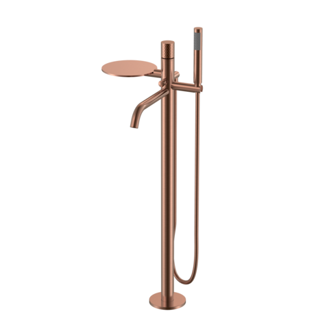 Boheme 129-CB Смеситель STICK напольный COPPER BRUSHED DIAMOND