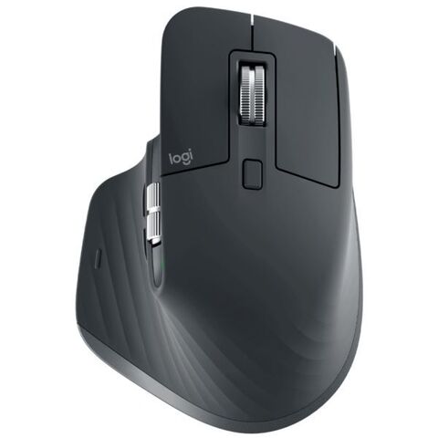 Мышь Logitech MX Master 3S Mouse Graphite Wireless графитовый оптическая, 4000 dpi, беспроводная BT/Radio USB (5but) (910-006585 / 910-006559 / 910-006565)
