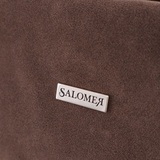 Сумка Саломея 334 эко-замша шоколад