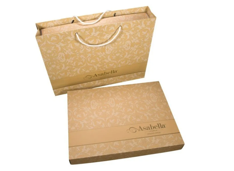 Постельное бельё Asabella 2253-6 египетский хлопок Premium (евро) - купить 5