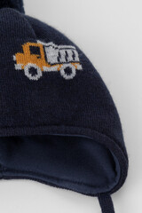 шапка  для мальчика  КВ 20309/24ш/темно-синий