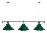 Лампа STARTBILLIARDS 3 пл. (плафоны зеленые,штанга золотая,фурнитура золото) фото №49