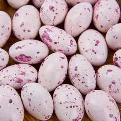 Драже шоколадное с миндалем «Яички перепелиные розовые