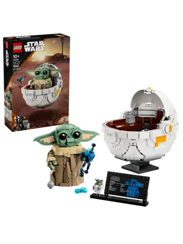 Конструктор Star Wars 75403 Грогу на воздушной подушке