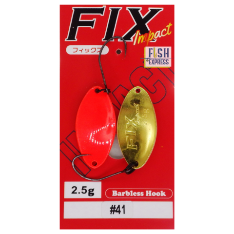 Блесна колеблющаяся FOREST FIX IMPACT 2.5g цвет #41 (РЕПЛИКА)