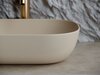 Ceramica Nova Element CN6009MC Умывальник чаша накладная прямоугольная, 45.5x32.5, цвет: бежевый