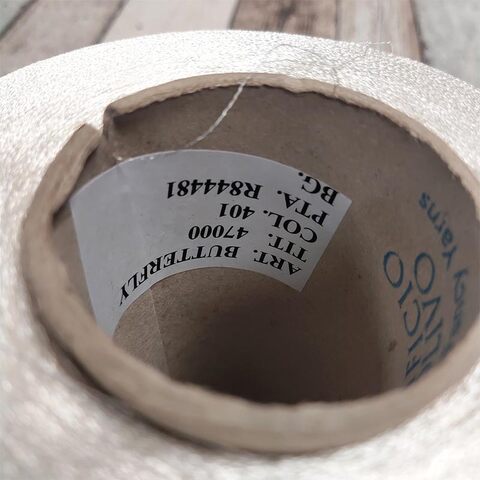 Вискоза глянцевая BUTTERFLY 4700 белый молочный