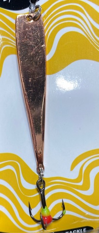 56 Блесна зимняя KDF Minkur 130-8028 6 гр 65 мм цв copper