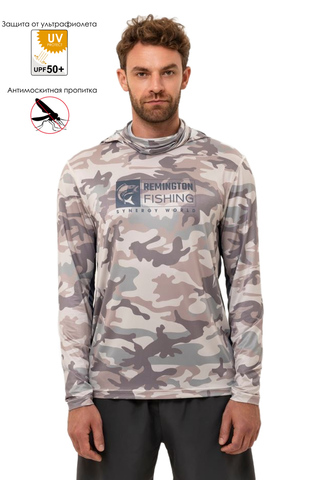 Летняя футболка (джерси) для рыбалки Remington Fishing Sun and Mosquito Protection Style 4 на remingtonn.ru