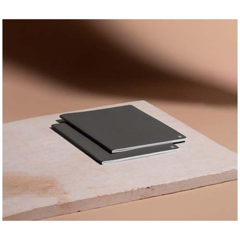 Комплект из двух блокнотов Karst® формата A5 с листами из каменной бумаги