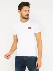 Футболка мужская ( 2 штуки ) LEVI'S 2PK CREWNECK GRAPHIC