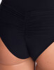 Плавки бразилиана с драпировкой Ava SF13/19 black