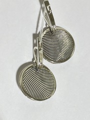 Муна (серьги из серебра)