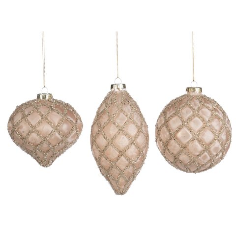 Шарики 3шт 10см Goodwill розовый в ассортименте