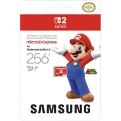 Карта пямяти Micro SD 256GB для Nintendo Switch 2 (Samsung, Express Card)