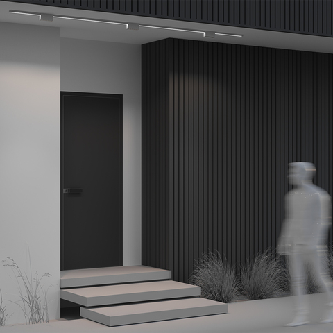 Уличный трековый светильник Maytoni Elasity IP Points O-TR01-2-S-10WW3K