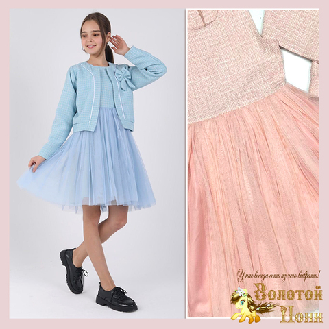 Платье нарядное д (7-12) 251030-F1081