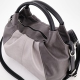 Сумка Саломея 357 мульти итальянский серо-черный