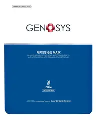 Genosys Гидрогелевая пептидная маска для лица Peptide Gel Mask 5*39г