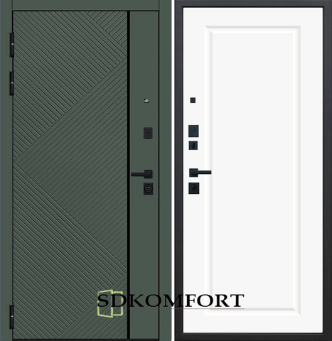 Белый матовый