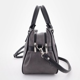 Сумка Саломея 950 мульти итальянский серо-черный