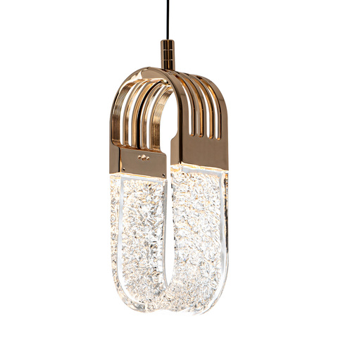 Подвесной светодиодный светильник Modestyle MS.1717.1 GD