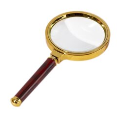 
          Лупа Alingar, 80 мм, 5-тикратное увеличение, пластиковый обод, пластиковый держатель, картонная упаковка