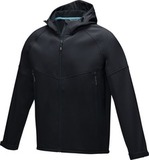 Мужская флисовая куртка Coltan (Чёрный, 3XL) с логотипом