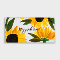 Открытка-конверт, Поздравляю, 8*16 см, 5 шт.