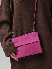 Замшевая сумка Deboro 3017 розовый фламинго