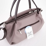 Сумка Саломея 334 наппа тауп + шоколад