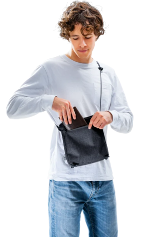 Картинка рюкзак городской Deuter Walker 24 Black - 5