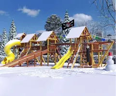 Всесезонный игровой комплекс Савушка Люкс 1 Max