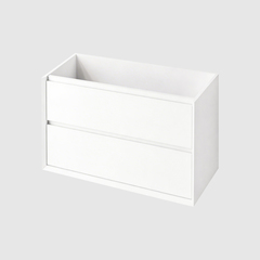 Тумба под раковину COOL с 2 выдвижными ящиками 80x45x54 CL.080.WM белый