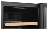 Винный шкаф Zugel ZCWI310DB черный