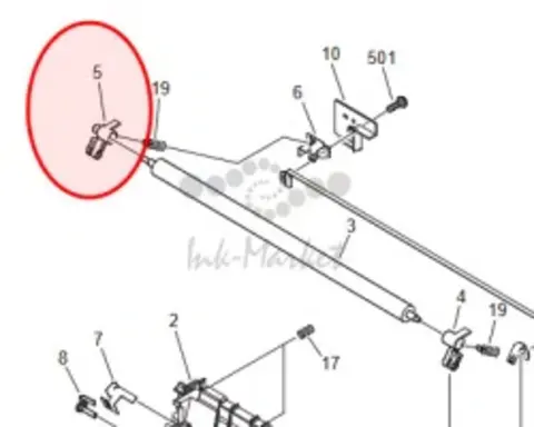 Canon Arm transfer rear original FC5-1125-000