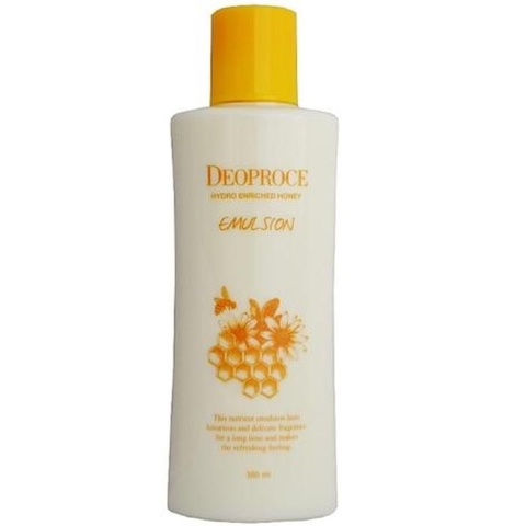 Deoproce Hydro Эмульсия для лица питательная с экстрактом меда Deoproce Hydro Enriched Honey Emulsion 380 мл