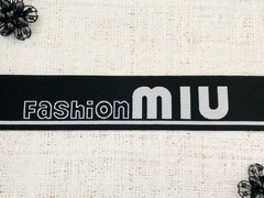 Резинка декоративная, ш. 5 см, чёрный