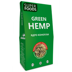 Семена конопли очищенные Компас Здоровья Green Hemp seeds, 90 г